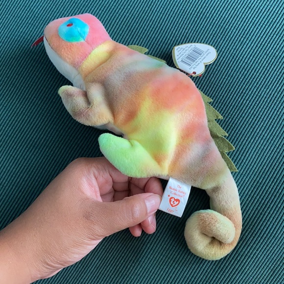 Iguana Beanie Baby - Picture 2 of 4